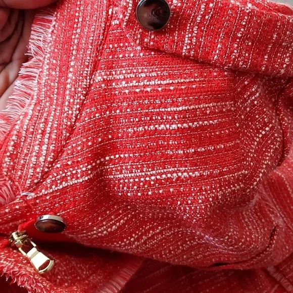 Chico's textured jacket Sz-3 - Picture 10 of 12